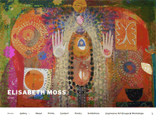 Tablet Screenshot of elisabethmoss.com